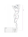 BODYSTOCKING NEGRO PASSION TALLA ÚNICA SEXY DE LA MARCA PASSION WOMAN BODYSTOCKINGS