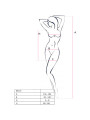 BODYSTOCKING NEGRO PASSION TALLA ÚNICA SEXY DE LA MARCA PASSION WOMAN BODYSTOCKINGS