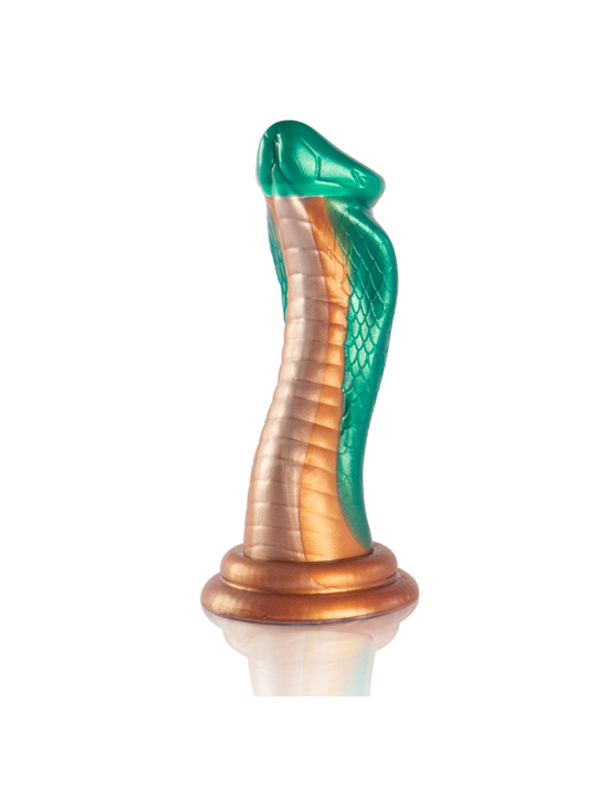 DILDO SILICONA PYTHON COBRA VERDE EPIC CYBERSILICOCK DE LA MARCA EPIC