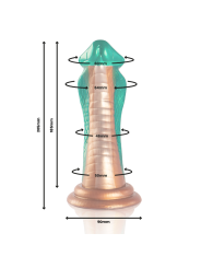 DILDO SILICONA PYTHON COBRA VERDE EPIC CYBERSILICOCK DE LA MARCA EPIC