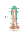 DILDO SILICONA PYTHON COBRA VERDE EPIC CYBERSILICOCK DE LA MARCA EPIC
