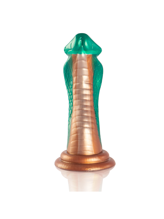 DILDO SILICONA PYTHON COBRA VERDE EPIC CYBERSILICOCK DE LA MARCA EPIC