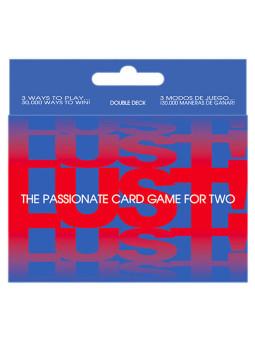 JUEGO DE CARTAS LUST PARA PAREJAS - LUJURIA Y FANTASÍAS DE LA MARCA KHEPER GAMES