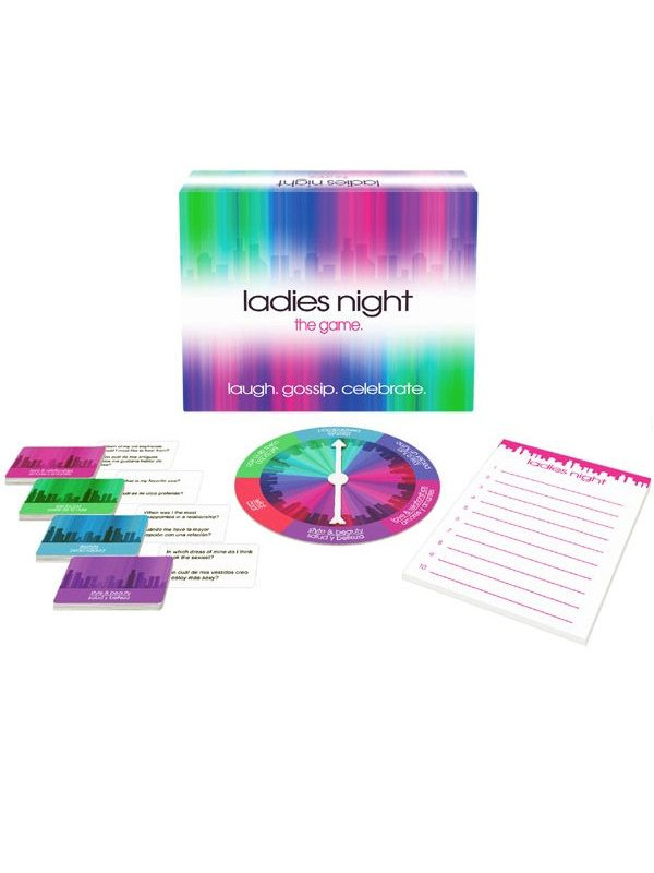 JUEGO LADIES NIGHT PREGUNTAS ÍNTIMAS ENTRE AMIGAS DE LA MARCA KHEPER GAMES