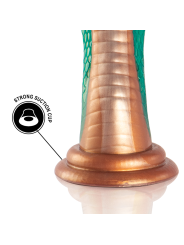 DILDO SILICONA PYTHON COBRA VERDE EPIC CYBERSILICOCK DE LA MARCA EPIC