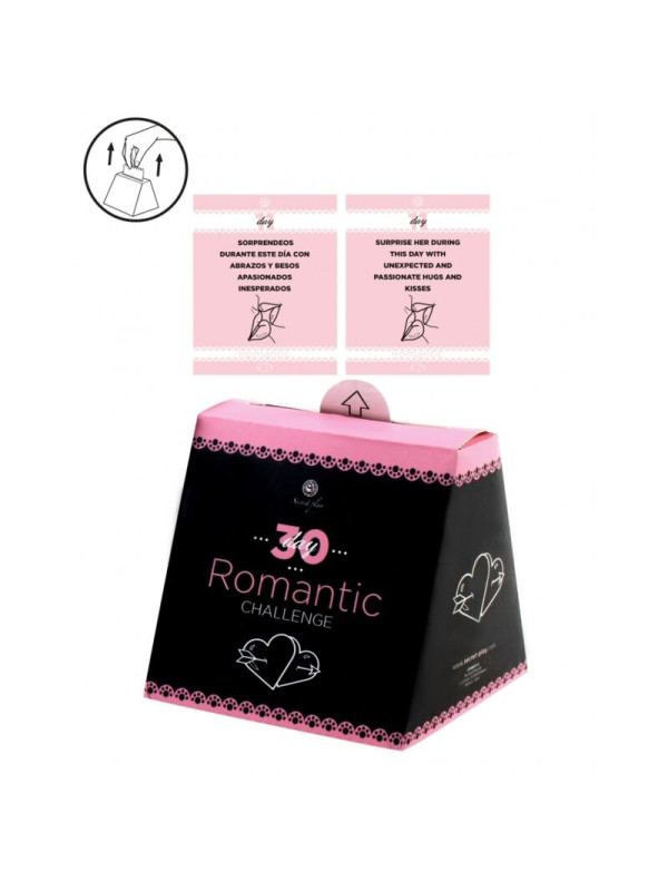 JUEGO DE 30 RETOS ROMÁNTICOS PARA PAREJAS (ES/EN) DE LA MARCA SECRETPLAY 100% GAMES