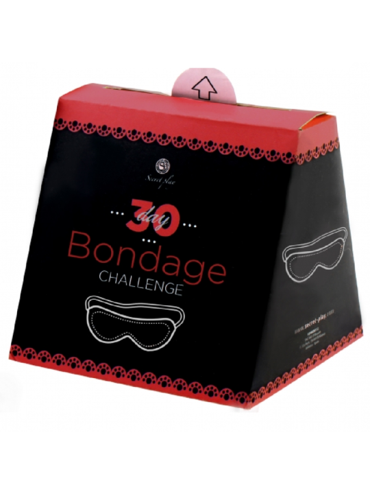 JUEGO DE CARTAS BONDAGE 30 DÍAS DE RETO SEXUAL DE LA MARCA SECRETPLAY 100% GAMES