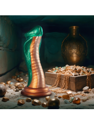 DILDO SILICONA PYTHON COBRA VERDE EPIC CYBERSILICOCK DE LA MARCA EPIC