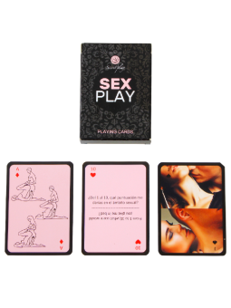 JUEGO DE CARTAS SEX PLAY PARA PAREJAS (ES/EN) DE LA MARCA SECRETPLAY 100% GAMES