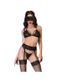 CONJUNTO LENCERÍA SEXY 4 PIEZAS ROJO S/M CHILIROSE DE LA MARCA CHILIROSE SETS