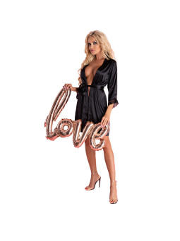 CONJUNTO LENCERÍA ARILADYEN BATA Y TANGA NEGRO ENCAJE DE LA MARCA LIVCO CORSETTI SETS