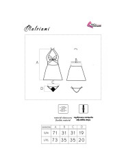 CONJUNTO LENCERÍA MALVIAMI FALDA Y PANTY NEGRO DE LA MARCA LIVCO CORSETTI SETS