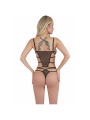 CONJUNTO LENCERÍA AURORA NEGRO LIVCO CORSETTI DE LA MARCA LIVCO CORSETTI SETS