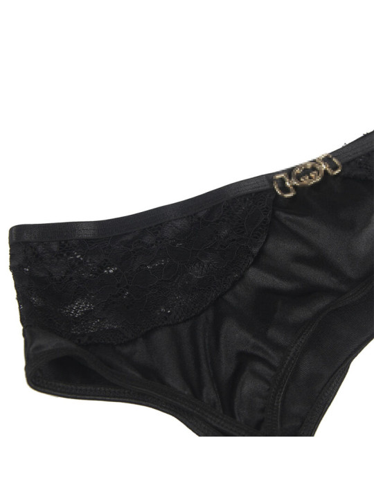 SET 3 PIEZAS LENCERÍA ENCAJE NEGRO S/M - SUBLIME DE LA MARCA SUBBLIME SETS