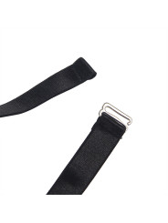 VESTIDO TRANSPARENTE SEXY NEGRO CUELLO HALTER S/M DE LA MARCA SUBBLIME DRESSES