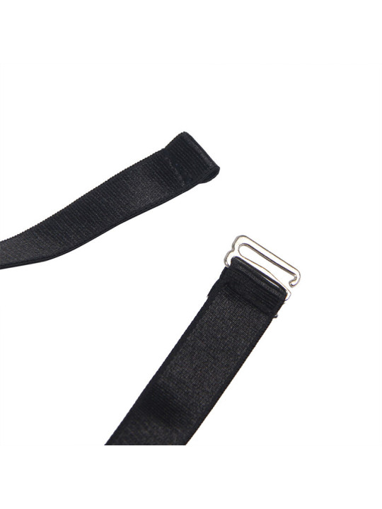 VESTIDO TRANSPARENTE SEXY NEGRO CUELLO HALTER S/M DE LA MARCA SUBBLIME DRESSES