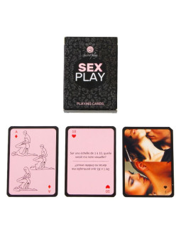 JUEGO DE CARTAS SEX PLAY EN FRANCÉS Y PORTUGUÉS DE LA MARCA SECRETPLAY 100% GAMES