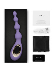 MASAGEADOR ANAL SORAYA BEADS CON VIBRACIÓN Y CUENTAS DE LA MARCA LELO