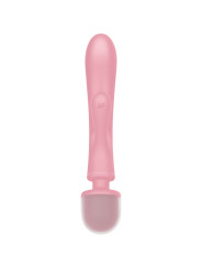 VIBRADOR RABBIT TRIPLE LOVER 3 MOTORES SILICONA ROSA DE LA MARCA SATISFYER VIBRATOR