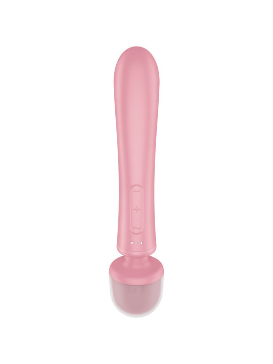VIBRADOR RABBIT TRIPLE LOVER 3 MOTORES SILICONA ROSA DE LA MARCA SATISFYER VIBRATOR