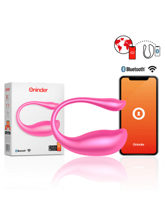 HUEVO VIBRADOR ONINDER APP - SILENCIOSO Y POTENTE DE LA MARCA ONINDER
