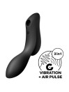 SATISFYER CURVY TRINITY 2 - VIBRADOR Y SUCCIONADOR CLITORIS DE LA MARCA SATISFYER AIR PULSE