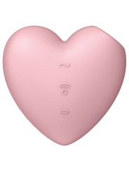 SATISFYER CUTIE HEART VIBRADOR CLITORIS IMPERMEABLE DE LA MARCA SATISFYER AIR PULSE
