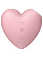SATISFYER CUTIE HEART VIBRADOR CLITORIS IMPERMEABLE DE LA MARCA SATISFYER AIR PULSE