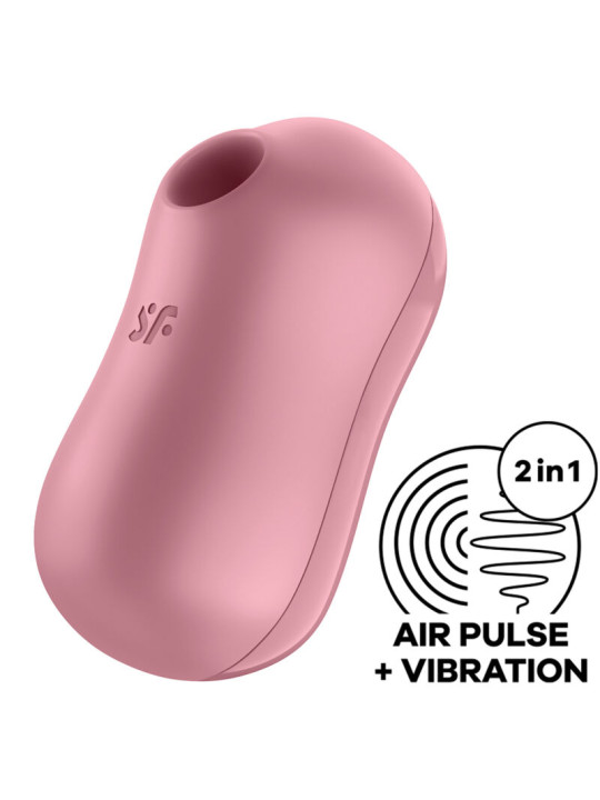 SATISFYER COTTON CANDY VIBRADOR CLITORIS AIR PULSE DE LA MARCA SATISFYER AIR PULSE