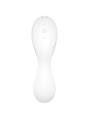 SATISFYER CURVY TRINITY 5+ - VIBRADOR 3 EN 1 CLÍTORIS Y PUNTO G DE LA MARCA SATISFYER CONNECT