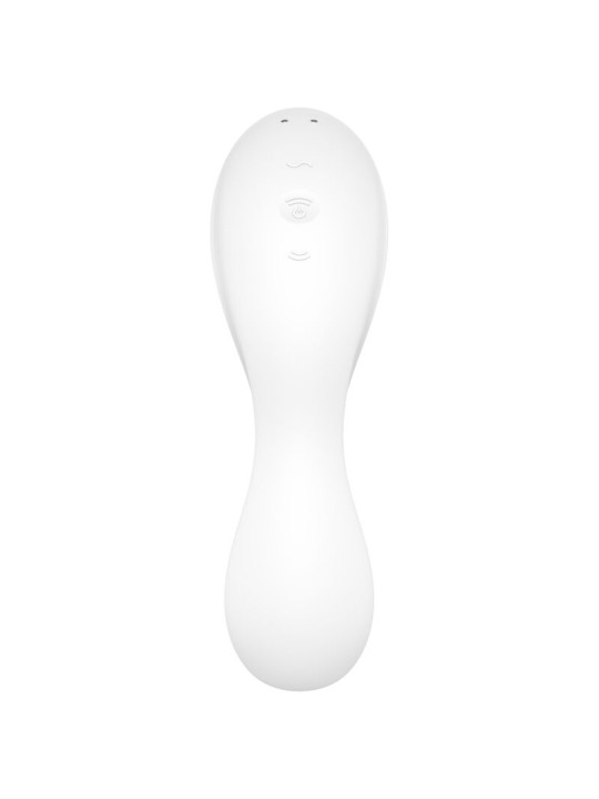 SATISFYER CURVY TRINITY 5+ - VIBRADOR 3 EN 1 CLÍTORIS Y PUNTO G DE LA MARCA SATISFYER CONNECT
