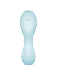 SATISFYER CURVY TRINITY 5+ - VIBRADOR 3 EN 1 CLÍTORIS Y PUNTO G DE LA MARCA SATISFYER CONNECT