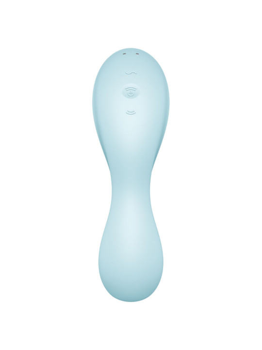 SATISFYER CURVY TRINITY 5+ - VIBRADOR 3 EN 1 CLÍTORIS Y PUNTO G DE LA MARCA SATISFYER CONNECT