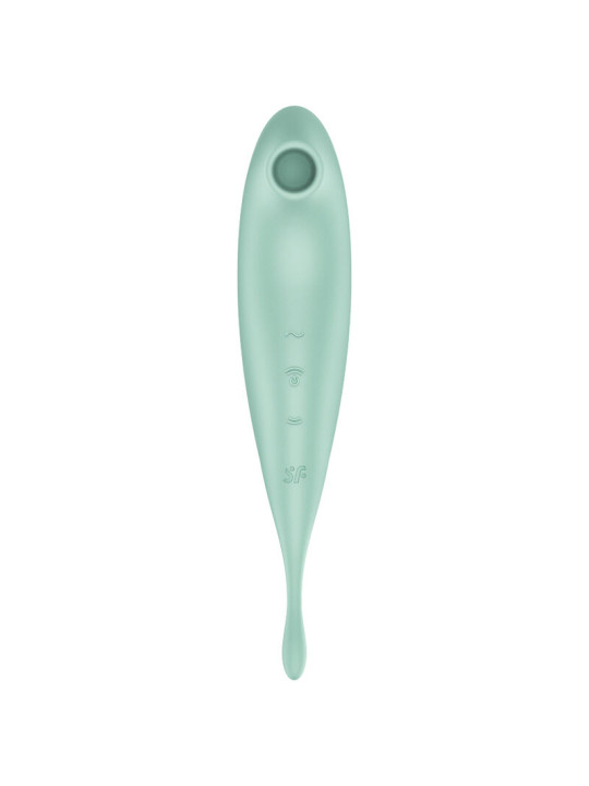 SATISFYER TWIRLING PRO+ VIBRADOR APP ONDAS PRESIÓN DE LA MARCA SATISFYER CONNECT
