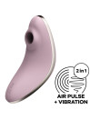 SATISFYER VULVA LOVER 1 VIBRADOR Y ESTIMULADOR CLITORAL DE LA MARCA SATISFYER AIR PULSE
