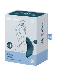 SATISFYER VULVA LOVER 1 VIBRADOR Y ESTIMULADOR CLITORAL DE LA MARCA SATISFYER AIR PULSE