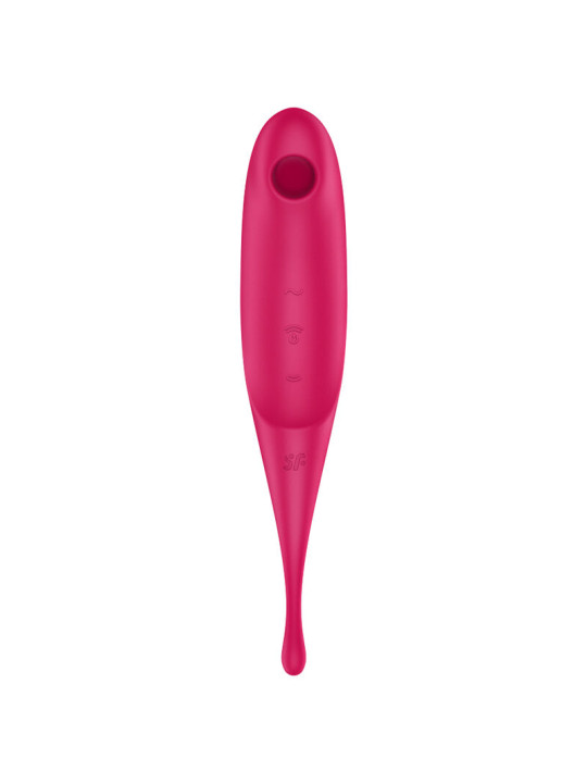 SATISFYER TWIRLING PRO VIBRADOR AIR-PULSE HÍBRIDO DE LA MARCA SATISFYER AIR PULSE