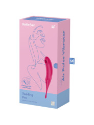 SATISFYER TWIRLING PRO VIBRADOR AIR-PULSE HÍBRIDO DE LA MARCA SATISFYER AIR PULSE