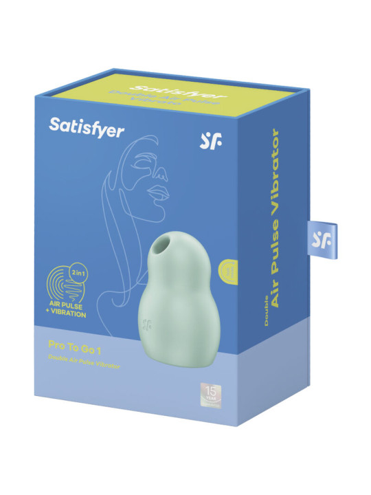 SATISFYER PRO TO GO 1 VIBRADOR Y ESTIMULADOR CLITORIS DE LA MARCA SATISFYER AIR PULSE