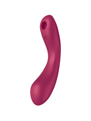 CURVE TRINITY 1 AIR PULSE VIBRADOR 3 EN 1 GRIS DE LA MARCA SATISFYER AIR PULSE