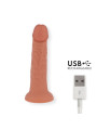 DILDO VIBRADOR BOGOTÁ 20 CM - SILICONA - APP CONTROL DE LA MARCA ONINDER