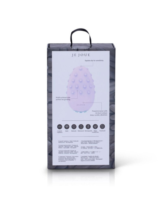 VIBRADOR MIMI DEUX LILA - 5 VELOCIDADES, IMPERMEABLE DE LA MARCA JE JOUE