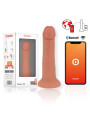 DILDO VIBRADOR BOGOTÁ 17.5 CM - SILICONA - APP CONTROL DE LA MARCA ONINDER