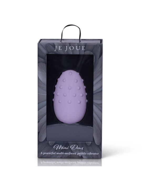 VIBRADOR MIMI DEUX LILA - 5 VELOCIDADES, IMPERMEABLE DE LA MARCA JE JOUE