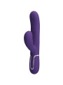 VIBRADOR PUNTO G PERLITA 3 EN 1 MULTIFUNCIÓN MORADO DE LA MARCA PRETTY LOVE FLIRTATION