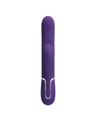 VIBRADOR PUNTO G PERLITA 3 EN 1 MULTIFUNCIÓN MORADO DE LA MARCA PRETTY LOVE FLIRTATION
