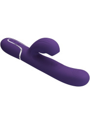 VIBRADOR PUNTO G PERLITA 3 EN 1 MULTIFUNCIÓN MORADO DE LA MARCA PRETTY LOVE FLIRTATION