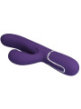 VIBRADOR PUNTO G PERLITA 3 EN 1 MULTIFUNCIÓN MORADO DE LA MARCA PRETTY LOVE FLIRTATION