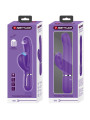VIBRADOR PUNTO G PERLITA 3 EN 1 MULTIFUNCIÓN MORADO DE LA MARCA PRETTY LOVE FLIRTATION