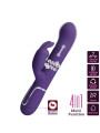 VIBRADOR RABBIT 4 EN 1 CON 7 FUNCIONES MORADO DE LA MARCA PRETTY LOVE FLIRTATION